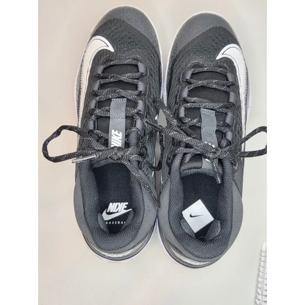 Nike Alpha Huarache Elite 4 Size 7 Low Metal Baseball Cleats DJ6521-003 Men's